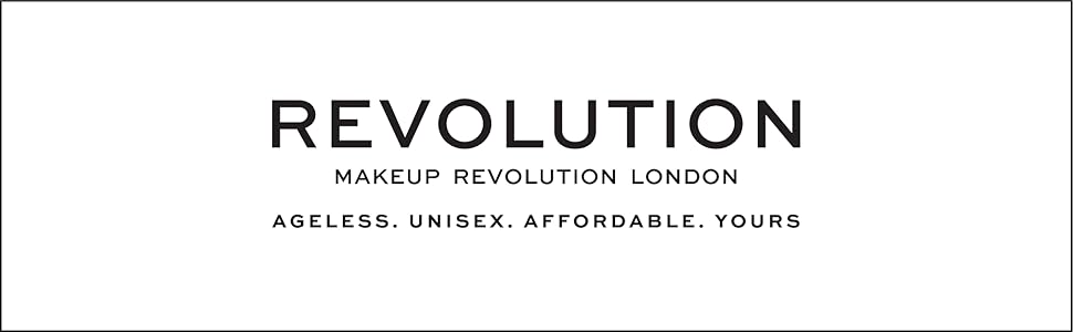 Revolution Beauty Header Makeup revolution ageless unisex affordable yours vegan cruelty free