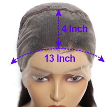 HD Lace Frontal Wigs For Black Women Brazilian Virgin Glueless Wigs Natural Black Color Long Hair