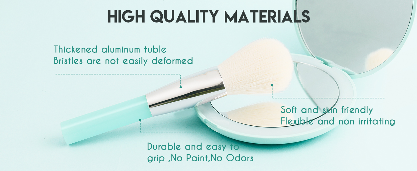 travel makeup brush set
