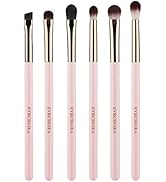 Eye Makeup Brush Set, 6 Pcs Professional Blending Eyeshadow Makeup Brushes for Concealer Eyebrows...