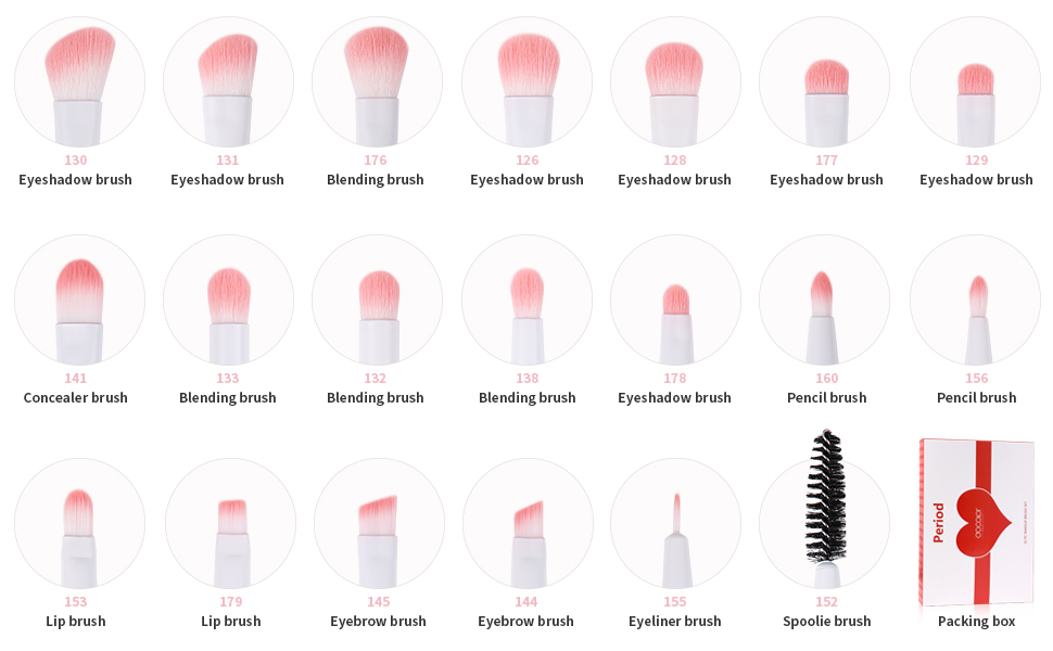 makeup brushes