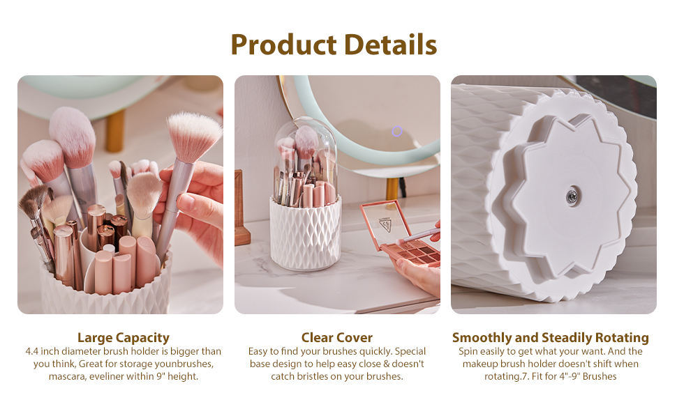 makeup brush holder organizer 