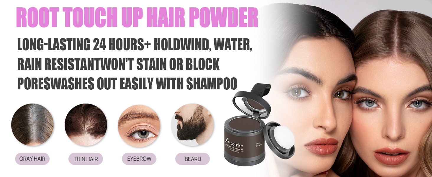 Acomler Professional Hairline Shadow Powder