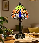 stain glass lamp stained glass table lamp dragonfly lamp tiffany desk lamp