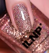ILNP Juliette Holographic Nail Polish, Rose Gold