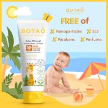 BOTAO BABY’S MINERAL SUNSCREEN LOTION: Nanoparticles Parabens SLS Perfume