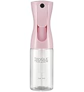 TANGLE TEEZER Travel-Size Fine Mist Continuous Spray Bottle, Reusable and Refillable, for Hair De...