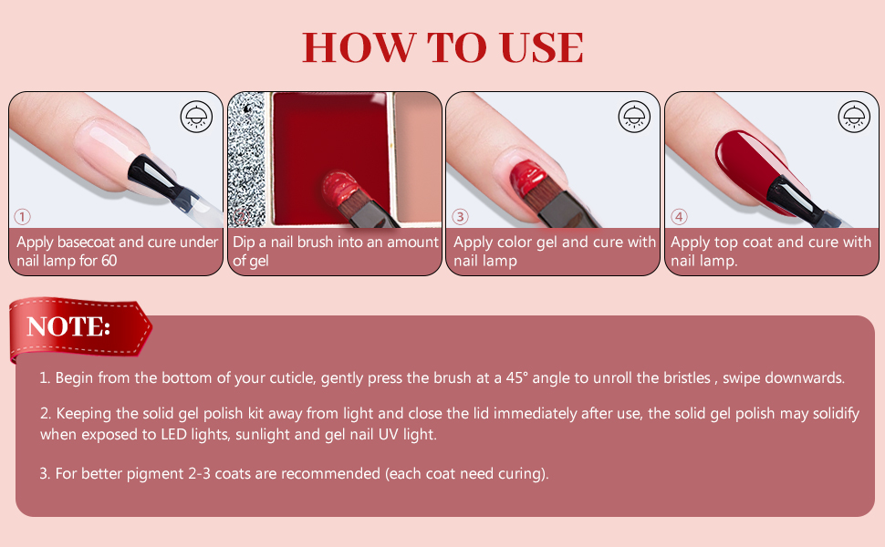 12 Colors Sold Gel