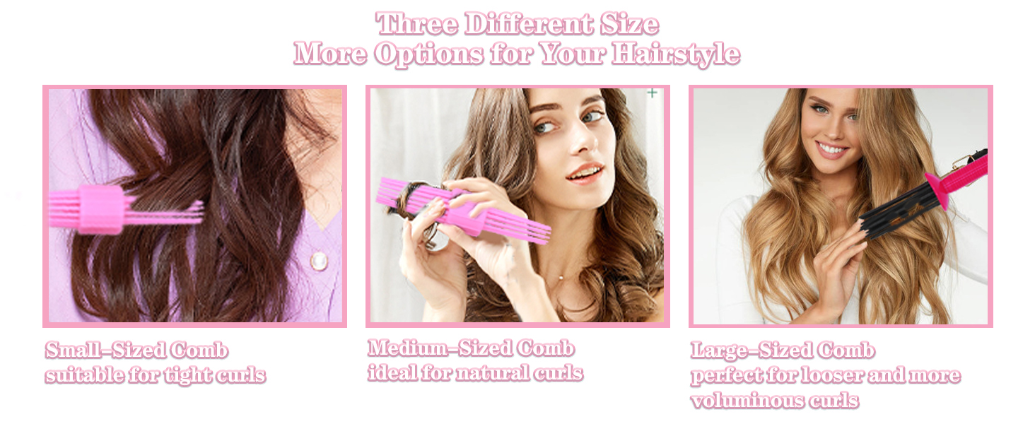 curling roll comb curling roll aubonacci styler for curly hair: lift, direct & add volume to curls