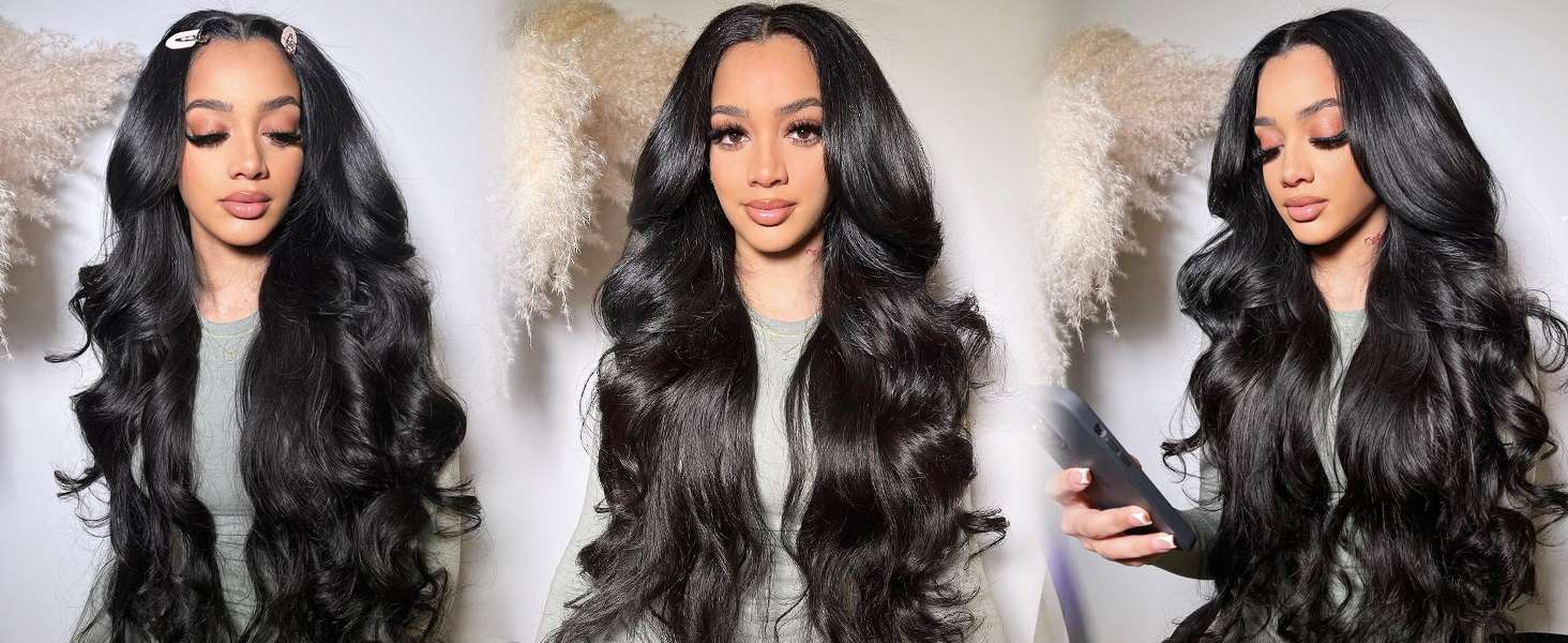 Body Wave Frontal Wigs for Black Women