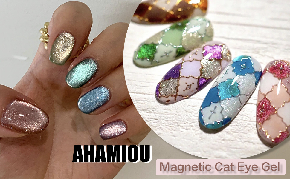cat eye gel nail polish
