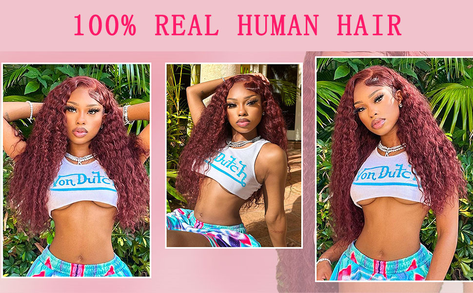Reddish Brown Lace Front Wig