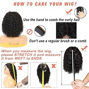 how to care your wig