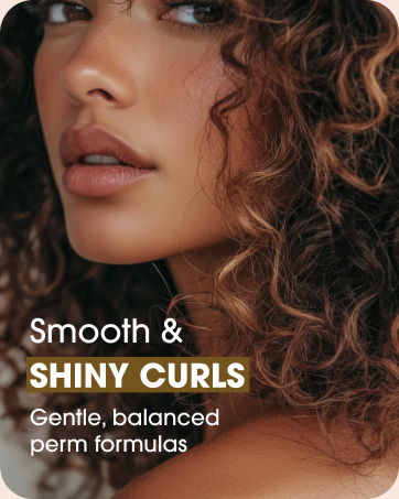 smooth shiny curls perm formula hair