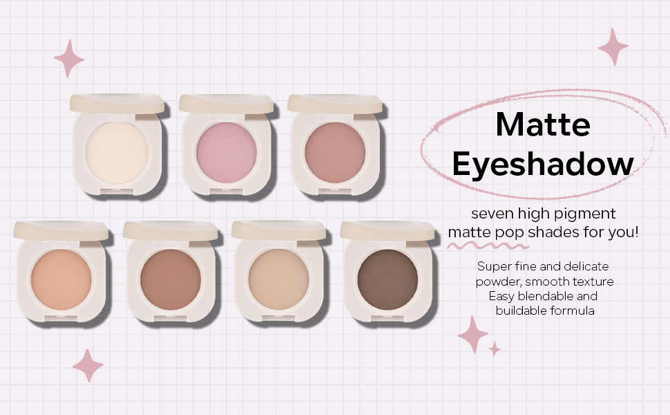 single matte eyeshadow