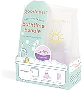 Goodnest Baby Bathtime Bundle, Soothing Lavender Baby Care Set, (1) 3-in-1 Baby Shampoo + Wash Fo...