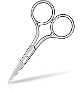 Eyebrow Scissors, Small Scissors for Hair, Eyebrows, Nose Hair, Beard, Eyelashes, Cuticle. Stainl...