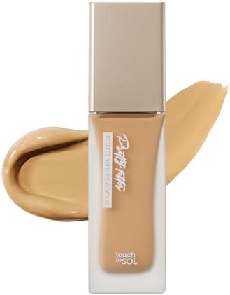 TOUCH IN SOL Pretty Filter Perfect Finish Foundation for Flawless, Natural Look - Lightweight and Full-Coverage Matte Base for All Skin Types, 1.18 fl.oz. (#2 Medium)