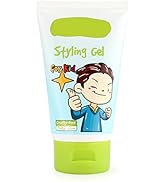 gowwim Kids Fresh Styling Hair Gel | Medium-Strong Hold | Not Greasy | Fruity Fragrance | 4.4oz