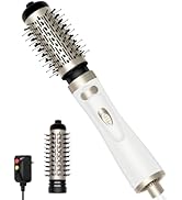 Rotating Hair Dryer Brush, Round Hot Air Spin Brush Set with 2 Brushes (2
