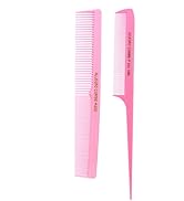 Allegro Combs Rat Rail And Barber Comb Stylist Combs Set Rattail Styling Parting Comb Hair Stylis...