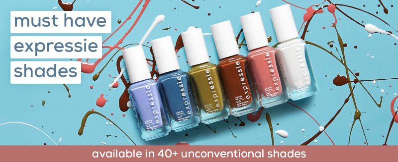 must have shades, essie, expressie