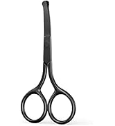 Upgraded Eyebrow Scissors, Small Scissors, Nose Hair Scissors Round Tip Design, Will Not Hurt The...