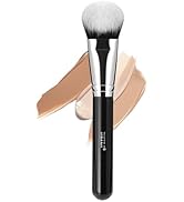 BEILI Flat Foundation Brush Set for Liquid Mask Concealer Makeup Flat Foundation Makeup Brushes f...