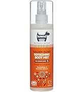 hownd Golden Oldies Body Mist For Senior Dogs - Long Lasting Fragrance Made With Orange & Coriand...