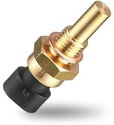 Sodcay 1 Pack Car Engine Temperature Sensor with Plug, Durable Metal Vehicle ECT Temp Sensor Part...