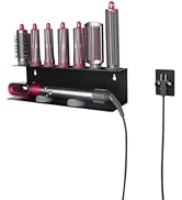 Affogato Wall Mount Holder Compatible with Dyson Airwrap Styler Storage Holder for Accessories Or...