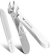 VANWIN Ingrown Toenail Clippers, Ultra Sharp Upgraded Slanted Curved Blade Nail Clippers for Thic...