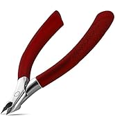 FVION Cuticle Trimmer โ Professional Cuticle Nippers, Rubber Coated Handle Manicure Tools โ Stain...