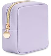 Wandering Nature Small Makeup Bag for Purse Mini Make up Pouch Cute Cosmetic Pouch for Women with...