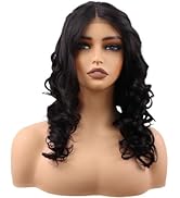 BIG G HAIR 16 inch T Part Body Wave Vietnamese Human Hair Wig Pre Plucked HD Lace & Adjustable No...