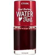 ETUDE Dear Darling Water Tint Cherry Ade (21AD) | Vivid Color Lip Stain with Moisturizing Weightl...