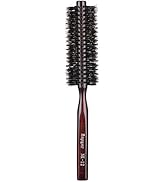 PERFEHAIR Soft Boar Bristle Round Brush, Hair Brush for Short, Fine,Thin Hair or Beard, 1.3 inch,...