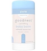 Goodnest Unscented Baby Balm, Fragrance-Free Balm Stick with 6 Natural Moisturizers to Soothe Dry...