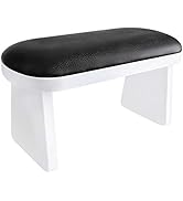 Kalolary Nail Arm Rest-Nail Art Leather Manicure Hand Rest Cushion Table Desk Station for Arm Res...