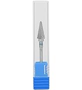 Nail Drill Bits, 3/32'' (2.35mm) Tungsten Steel Nail Art Manicure Drill Bits, Electric Pedicure M...