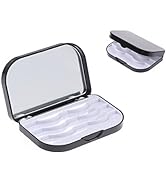 Lash Mirror, AREMOD Eyelash Case 3 Layer False Eyelash Holder Case Lash Organizers and Storage Em...