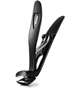 BEZOX Angled Head Nail Clippers for Seniors - Ergonomic Toenail Clipper for Thick Nails, Premium ...