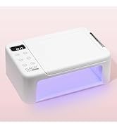 GAOY Professional Nail Curing Lamp for Salon, Mega UV LED Light for Gel Nails with Arm Rest and R...