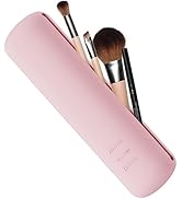 FVION Travel Makeup Brush Holder, Silicone Brush Holder Travel Case, Make Up Brush Pouch with Mag...