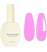 MAJOALLURE 15ML Gel Nail Polish Single Bottle Nail Polish Soak Off UV LED Nail Gel Polish Nail Ar...