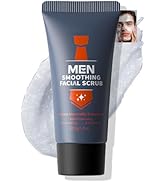 Easilydays Men Cleansing Facial Scrub, Gentle Exfoliating Facial Smooth with Camellia Sinensis Le...