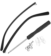 FRCOLOR 1 Pair Glasses Replacement Arms Nonslip Eyeglasses Temple Legs for Universal Fit and Easy...