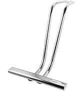 Hemoton Heavy Duty Salon Chair Footrest, Silver, Metal