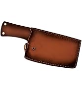 Meat Cleaver Covers Universal Leather Knives Universal Meat Cleaver Covers PU Leather Knife Butch...