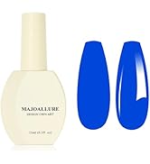 MAJOALLURE 15ML Gel Nail Polish Single Bottle Nail Polish Soak Off UV LED Nail Gel Polish Nail Ar...